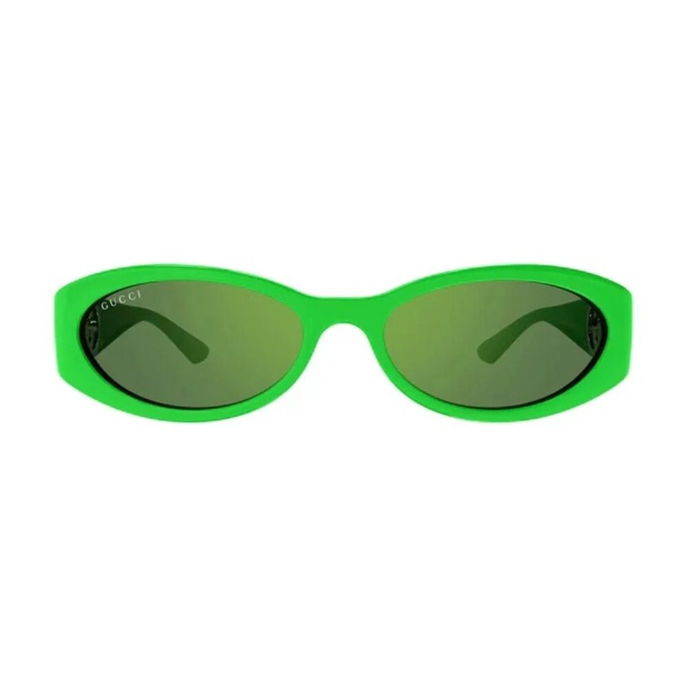 NEW GUCCI SUNGLASSES GREEN WOMEN EYEWEAR GUCCI - Picture 2 of 4
